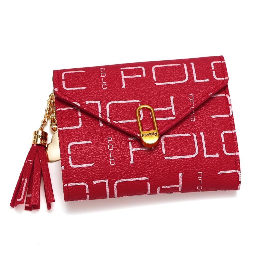 8112 Wallet - Credit Card Holder Trifold Small Wallet Compact